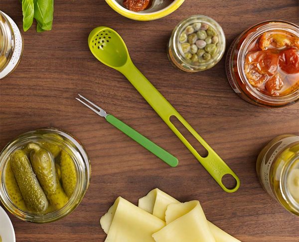 Scoop&Pick? 2-piece Green Antipasti Set - Image 2