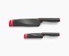 Slice&Sharpen? Set of 2 Knives with Sharpening Sheaths