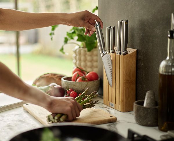 2-piece Bamboo Cutting Board & Knives Set - Image 7