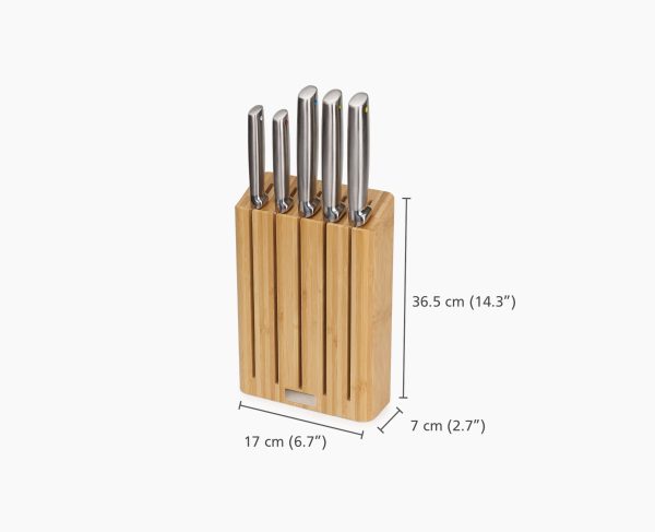 2-piece Bamboo Cutting Board & Knives Set - Image 9