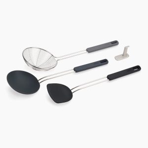 Nest? Fusion 3-piece Black Wok Utensil Set