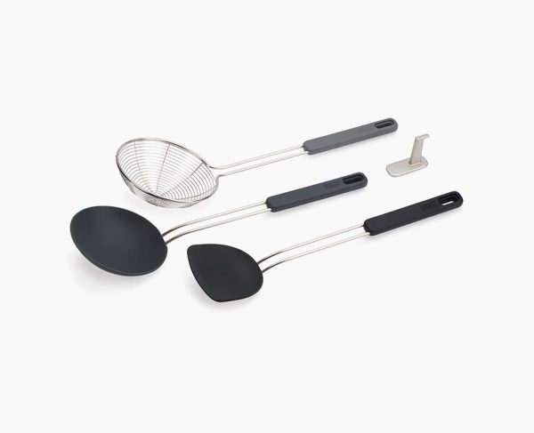 Nest? Fusion 3-piece Black Wok Utensil Set