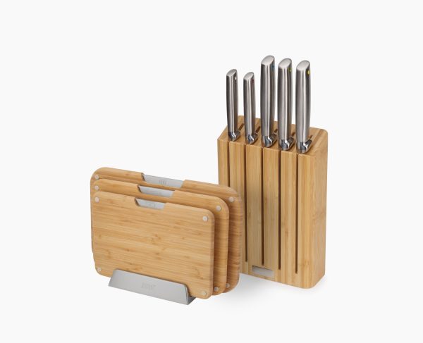 2-piece Bamboo Cutting Board & Knives Set - Image 3