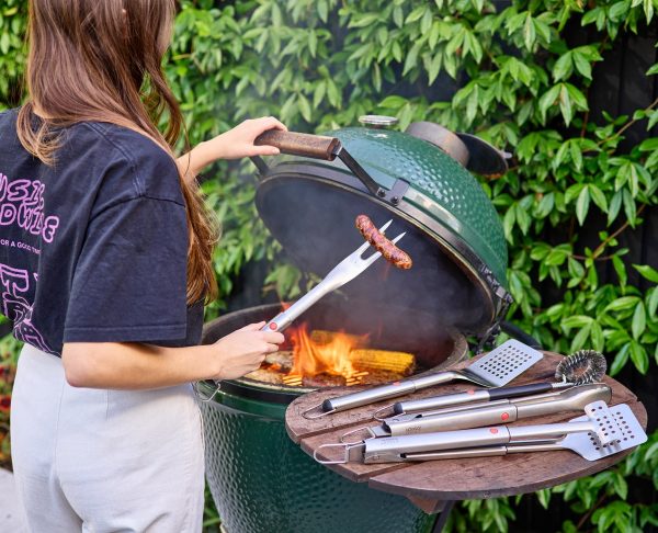 GrillOut? 4-Piece Stainless-Steel BBQ Utensil Set with Storage Case - Image 3
