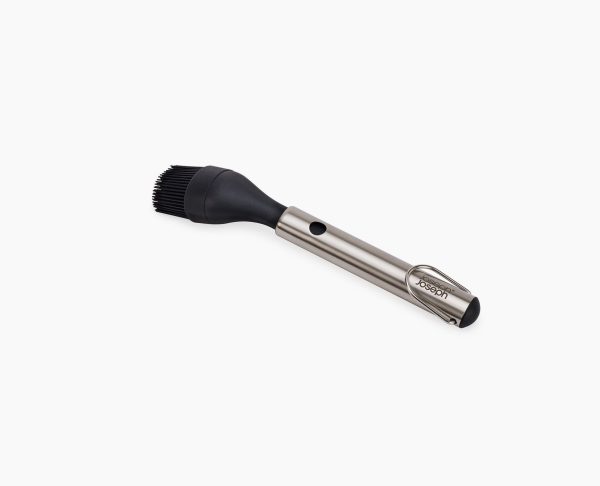 GrillOut? Black BBQ Silicone Basting Brush with Extending Handle - Image 2
