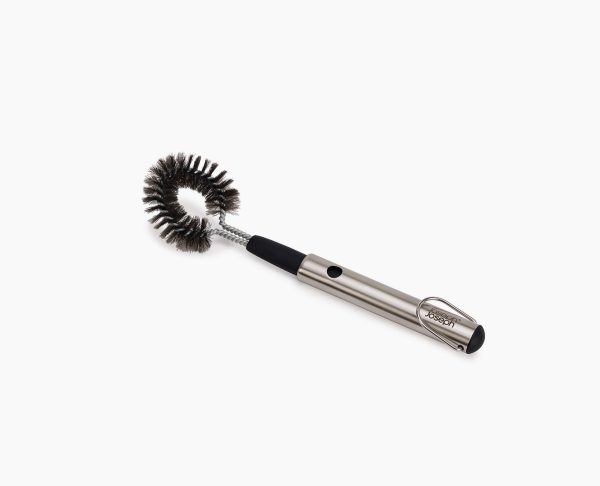 GrillOut? Stainless-Steel BBQ Cleaning Brush with Extending Handle - Image 2