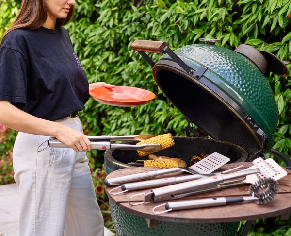 GrillOut? Stainless-Steel BBQ Tongs with Extending Handle - Image 3