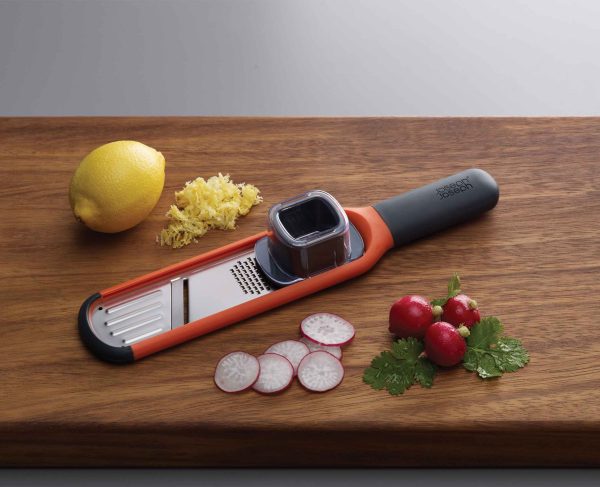 Handi-Grate? Orange 2-in-1 Mini Grater & Slicer - Image 3