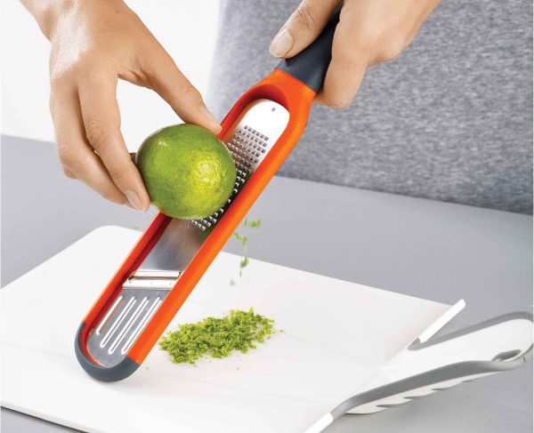 Handi-Grate? Orange 2-in-1 Mini Grater & Slicer - Image 6