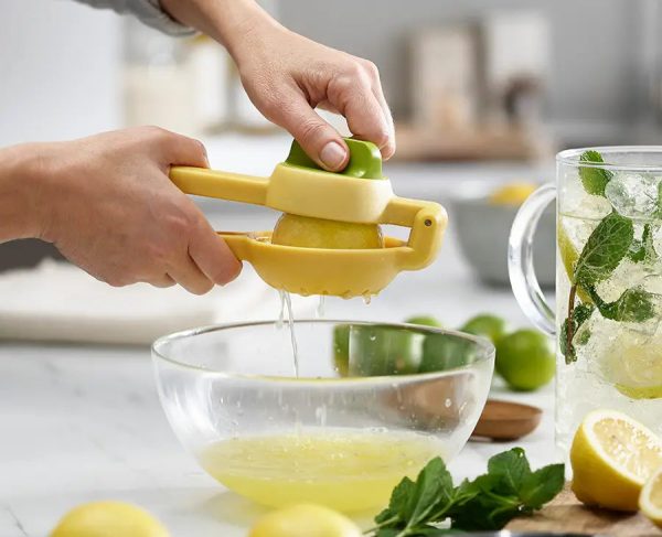 JuiceMax Dual-action Yellow Citrus Press - Image 2