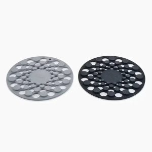 Spot-On? Set of 2 Gray Silicone Trivets