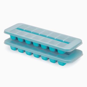 Flow? Pack of 2 Easy-fill Blue Ice-cube Trays