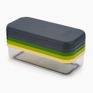 Multi-Prep? Compact Multicolour 4-piece Grater & Slicer