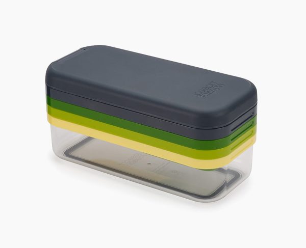 Multi-Prep? Compact Multicolour 4-piece Grater & Slicer
