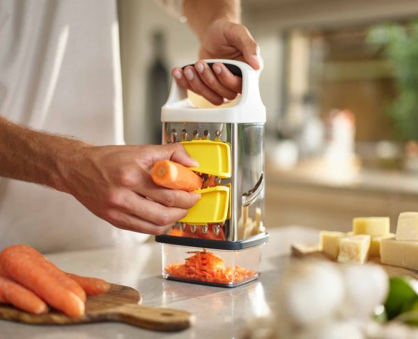 Multi-Grip? Box Grater with Precision Food-Grip - Image 3