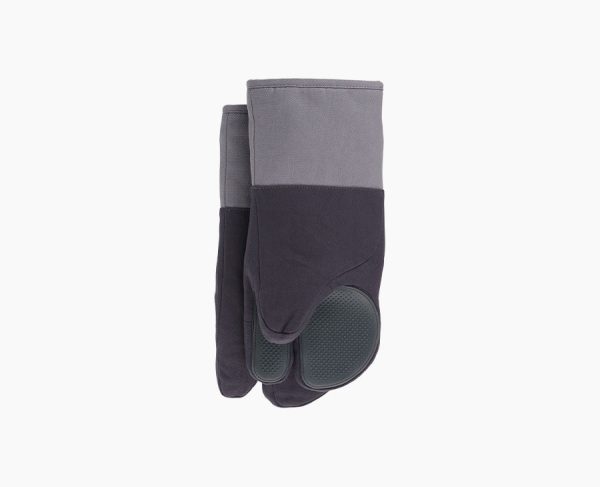 Pinch? Easy-grip Set of 2 Gray Oven Mitts