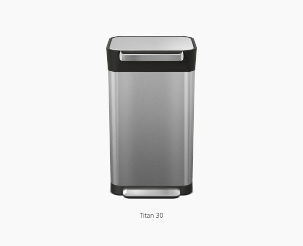 IW4 50L Gray Recycled Trash Bags - 4 pack - Image 6