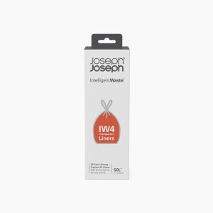 IW4 50L Clear Trash Bags
