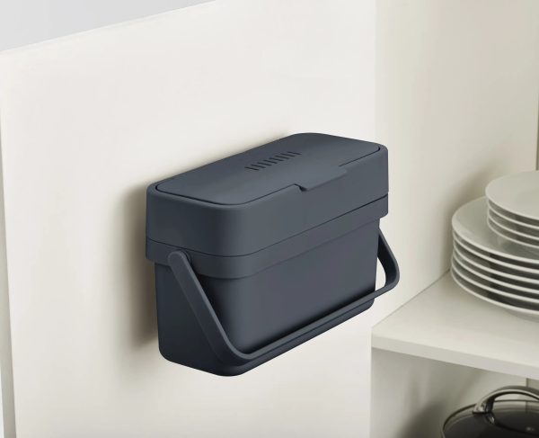 Compo? 4L Gray Food Waste Caddy - Image 4