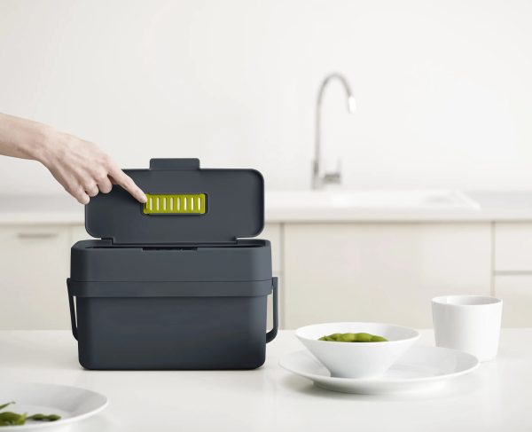 Compo? 4L Gray Food Waste Caddy - Image 6
