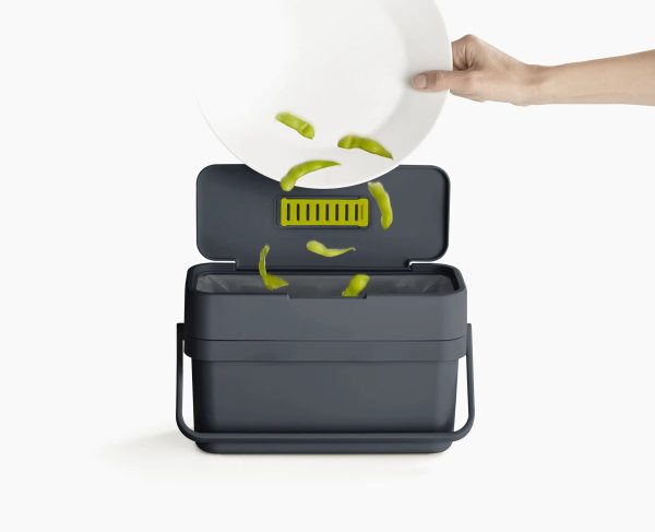 Compo? 4L Gray Food Waste Caddy - Image 7