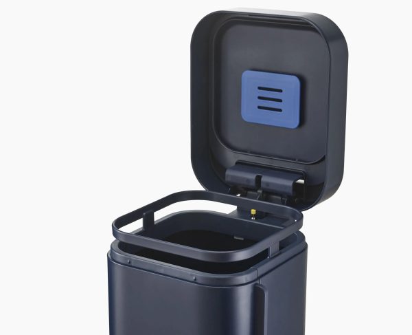 Porta? 40L Easy-empty Blue Step Trash Can - Image 6
