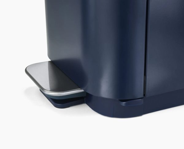 Porta? 40L Easy-empty Blue Step Trash Can - Image 7