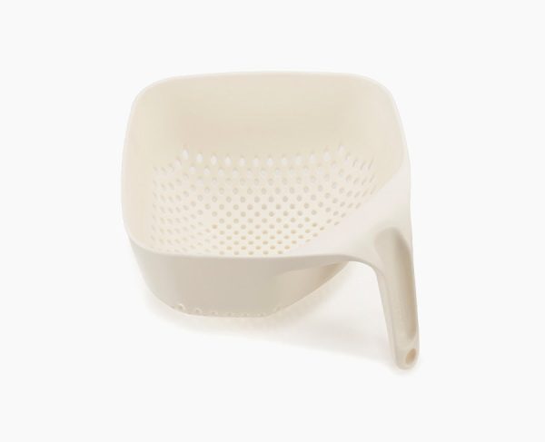Square White Colander