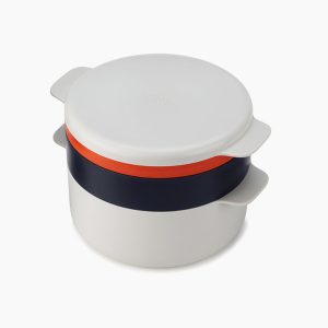 M-Cuisine? 4-piece Orange Microwave Cooking Set