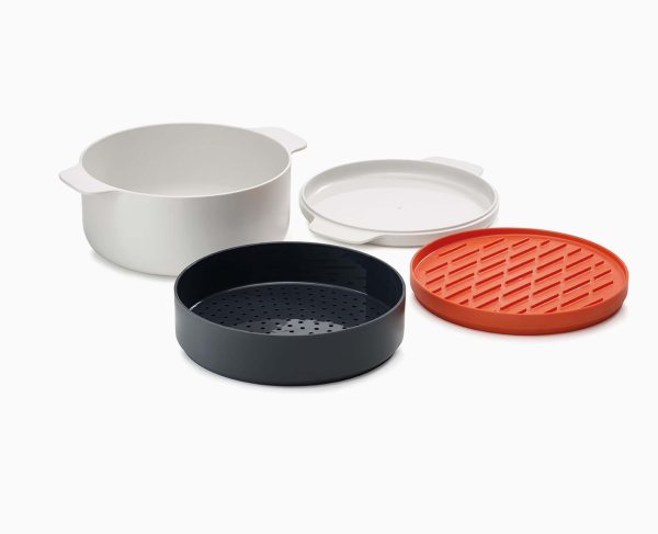 M-Cuisine? 4-piece Orange Microwave Cooking Set - Image 6