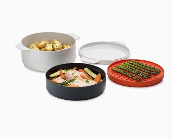 M-Cuisine? 4-piece Orange Microwave Cooking Set - Image 7