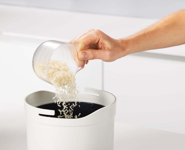 M-Cuisine? White Microwave Rice Cooker - Image 5