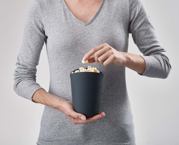 M-Cuisine? 2-piece Orange Popcorn Maker Set - Image 2