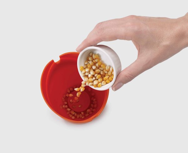 M-Cuisine? 2-piece Orange Popcorn Maker Set - Image 4