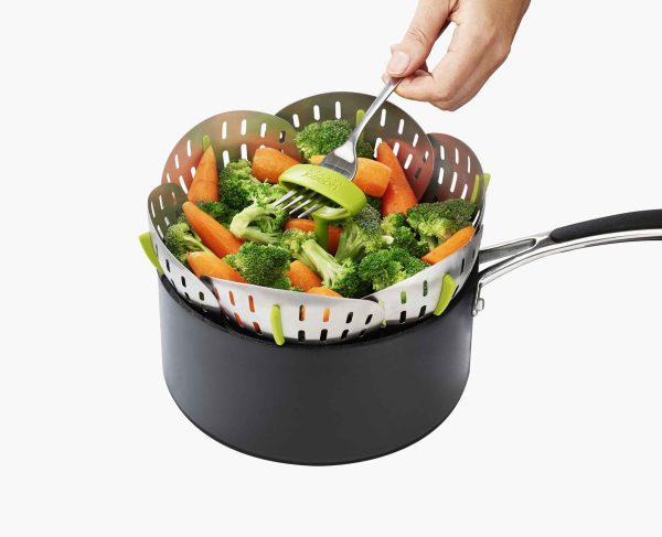 Bloom? Stainless-steel Folding Steamer Basket - Image 7