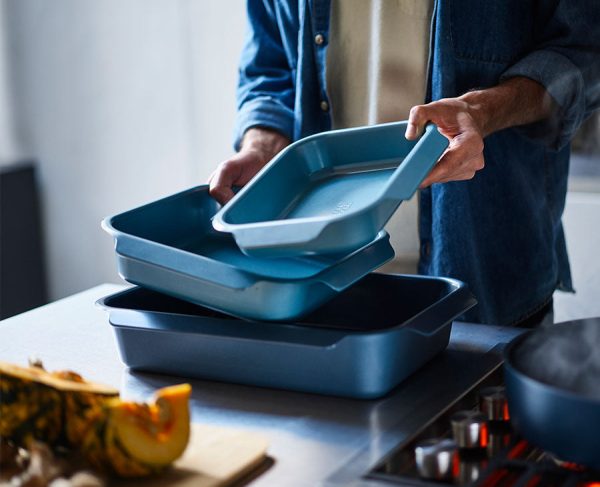 Nest? Oven Non-stick Small Blue Roasting Pan - Image 2