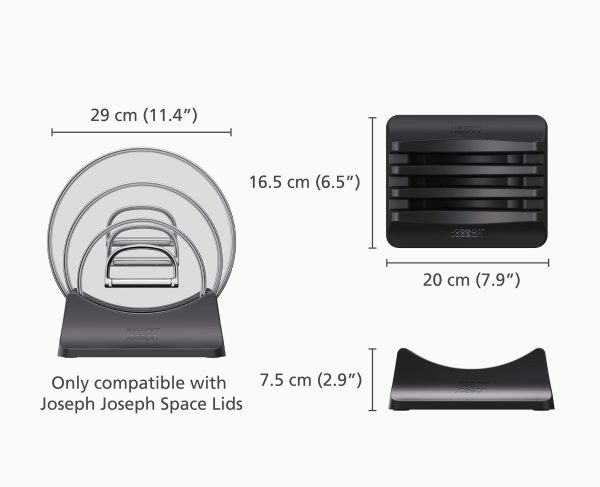 Space 3-piece Pan Lid Storage Stand - Image 5