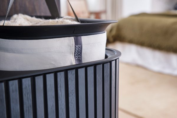 Tota Trio Luxe 90L Black Laundry Separation Basket - Image 5