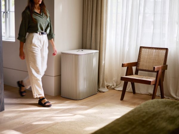 Tota Trio Luxe 90L Ecru Laundry Separation Basket - Image 3