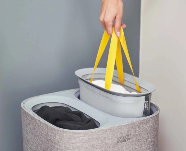 Tota 60L Gray Laundry Separation Basket - Image 3