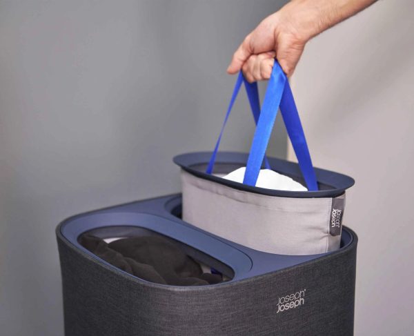 Tota 60L Black Laundry Separation Basket - Image 3