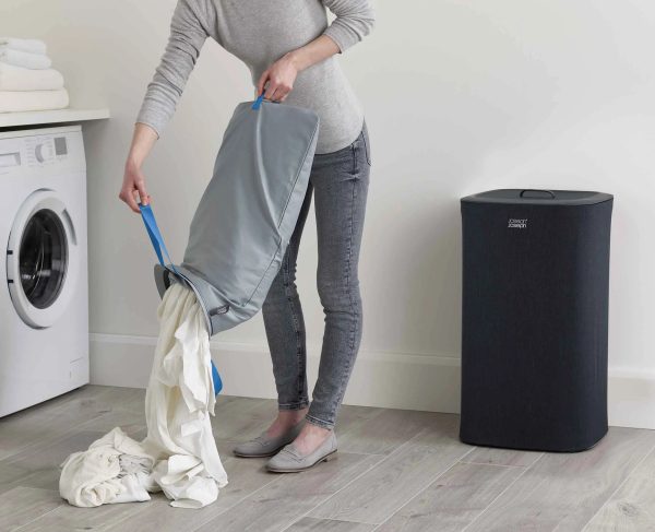 Tota 60L Black Laundry Separation Basket - Image 6