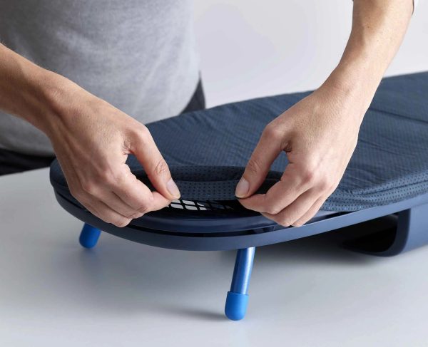 Pocket Plus Folding Blue Ironing Board with Advanced Cover - Image 4