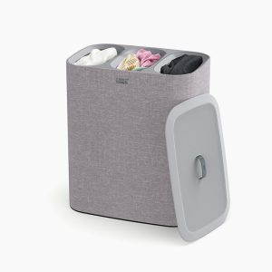 Tota Trio 90L Gray Laundry Separation Basket