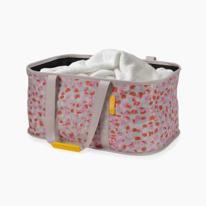 Hold-All? Peach Collapsible 35L Laundry Basket