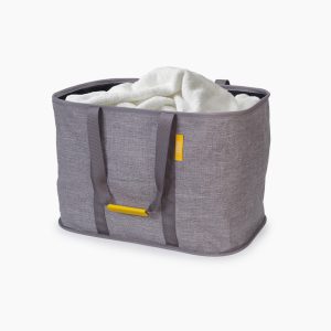 Hold-All? Max Gray Collapsible 55L Laundry Basket