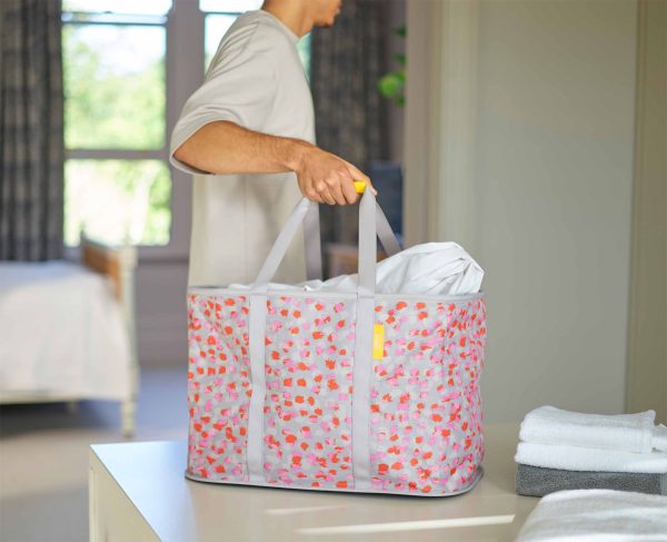 Hold-All? Max Peach Collapsible 55L Laundry Basket - Image 3