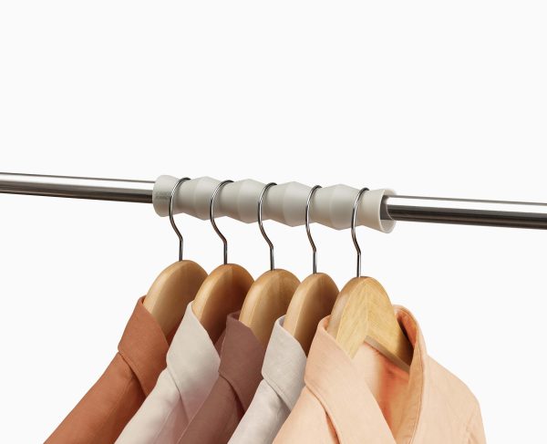 Orderly? Set of 2 Ecru Clothes Rail Spacer Set - Image 4
