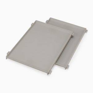 Level? Pack of 2 Ecru Adjustable Shelves