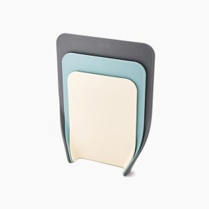 Nest? Chop 3-piece Gray Cutting Board Set